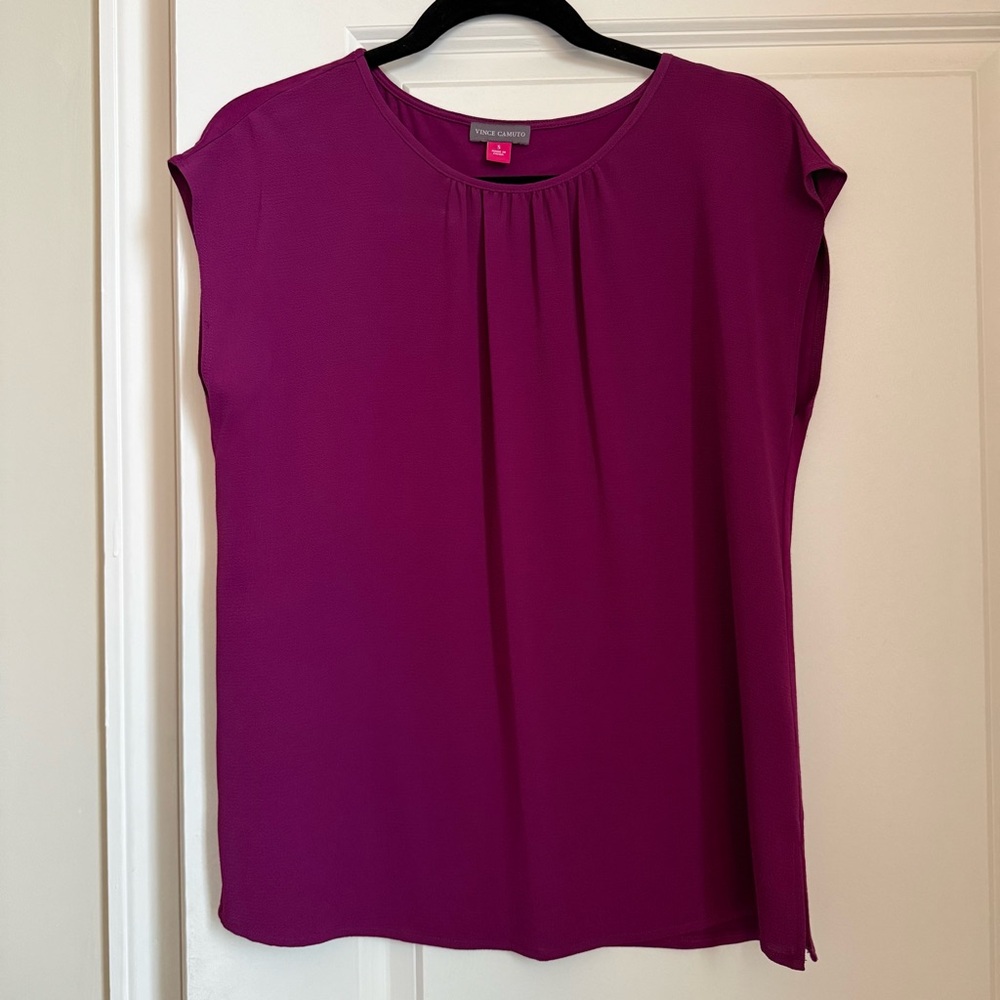 Vince Camuto - Cap Sleeve Blouse